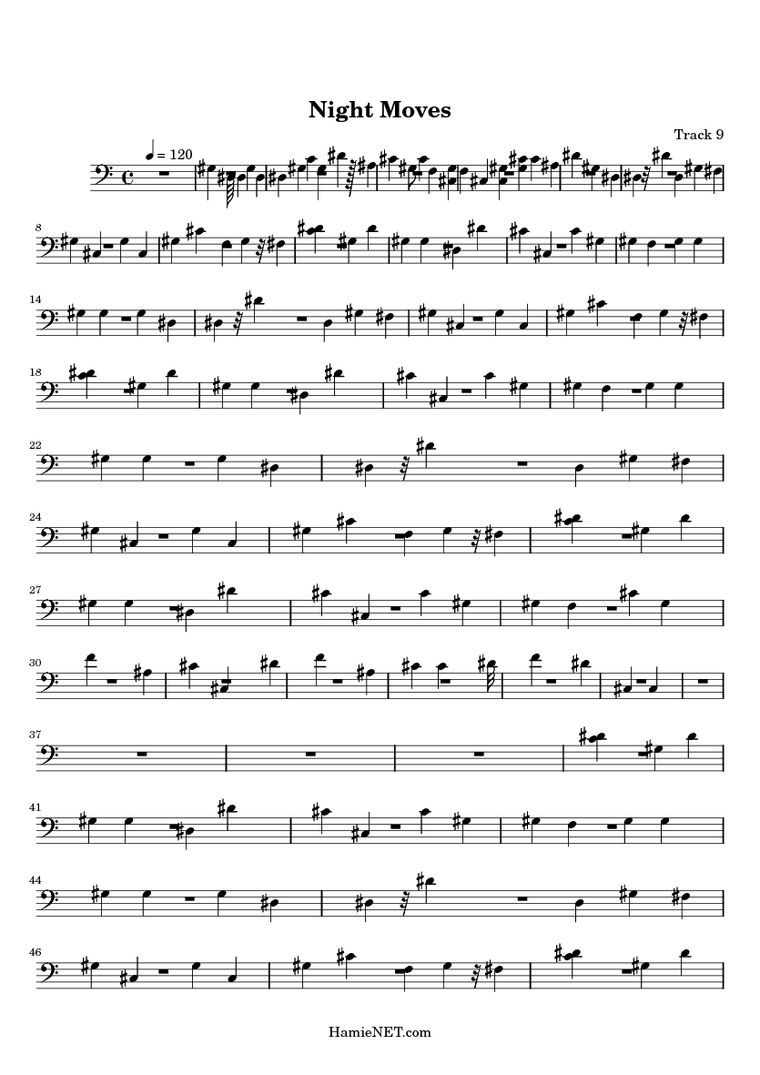 night moves sheet music night moves score hamienet com night moves sheet music