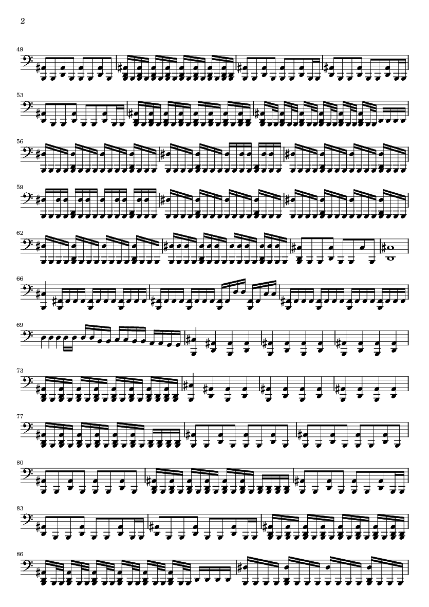 avenged sevenfold nightmare midi avenged sevenfold nightmare midi