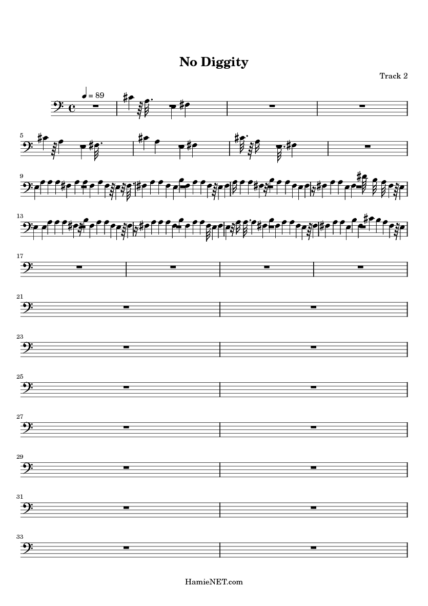 no diggity sheet music no diggity score hamienet com no diggity sheet music