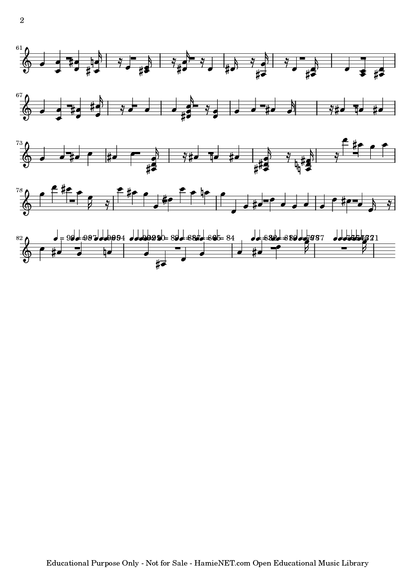 No One Knows Who I am Sheet Music No One Knows Who I am Score •