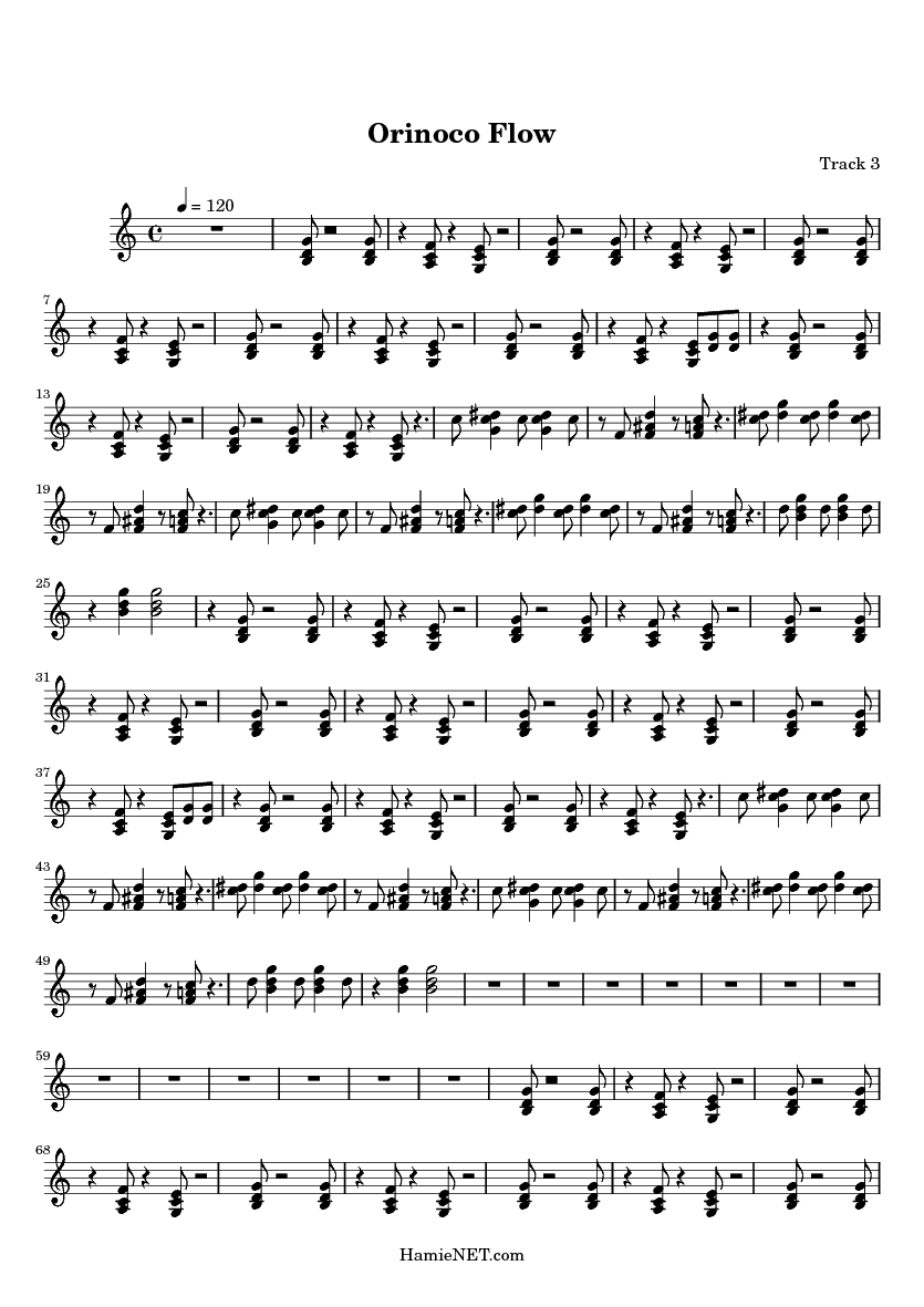 orinoco flow sheet music orinoco flow score hamienet com orinoco flow sheet music