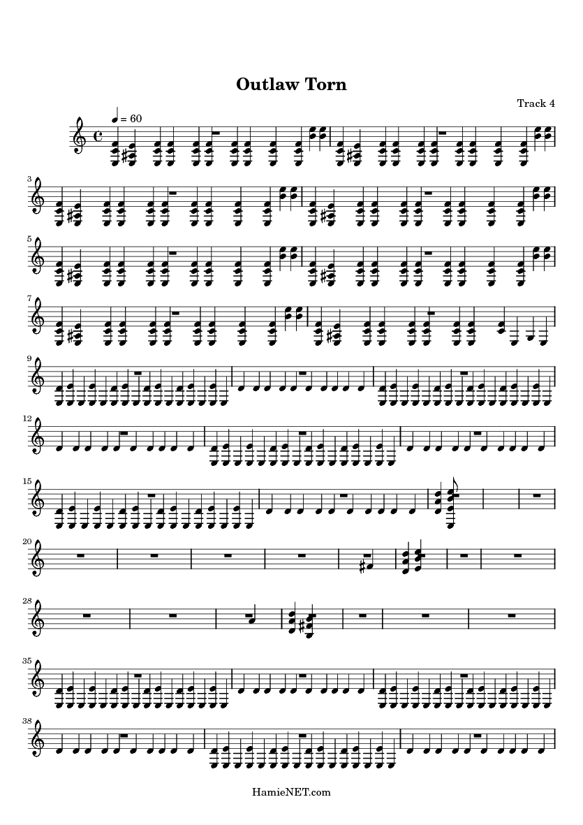 Outlaw Torn Sheet Music Outlaw Torn Score HamieNET outlaw-torn-sheet-music-outlaw-torn-score-hamienet