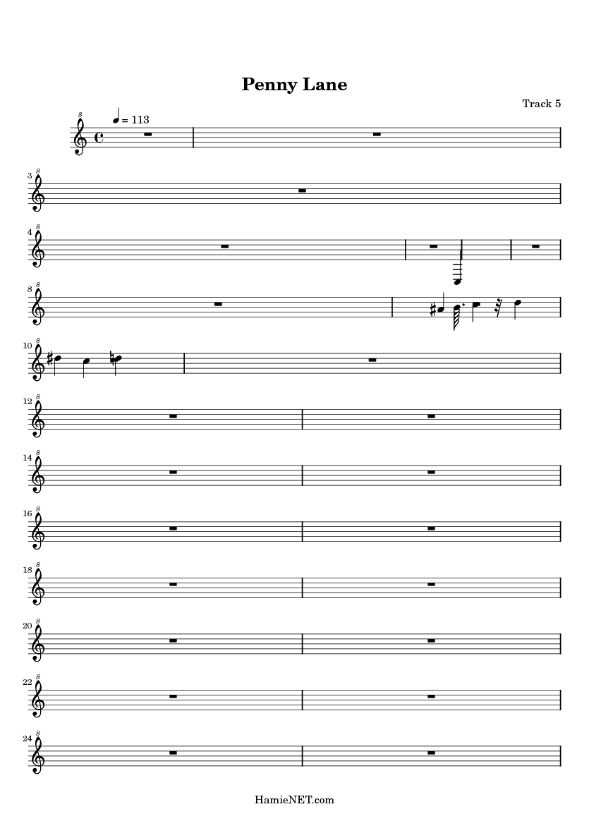 penny lane brass quintet sheet music penny lane brass quintet sheet music