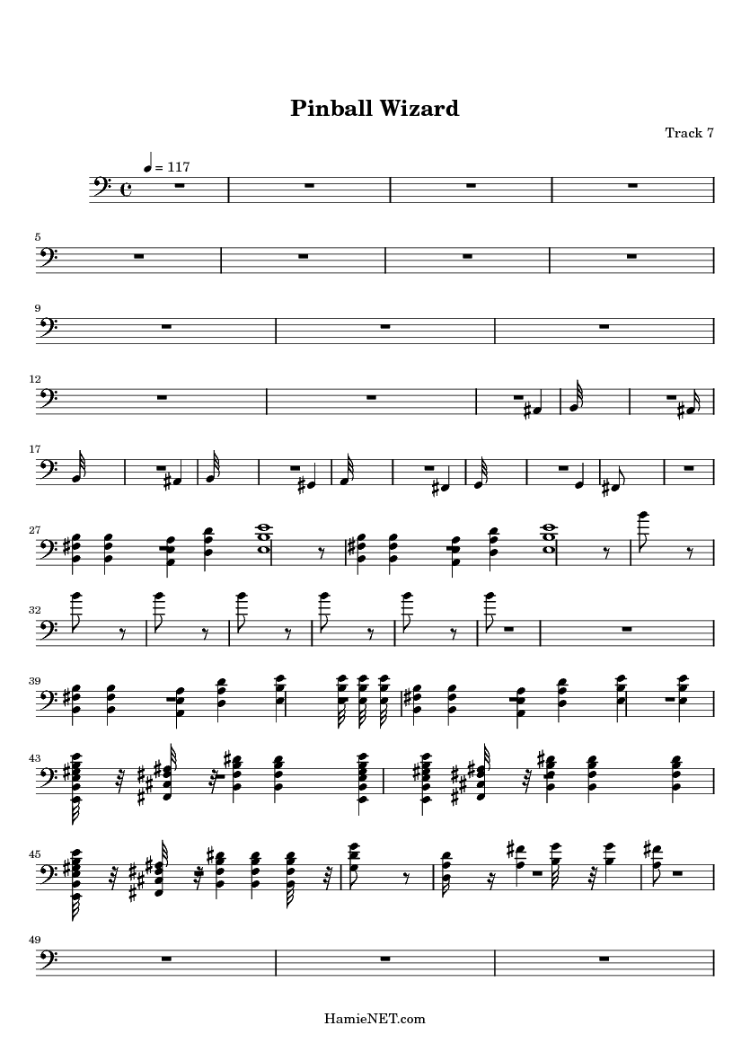 pinball wizard sheet music pinball wizard sheet music