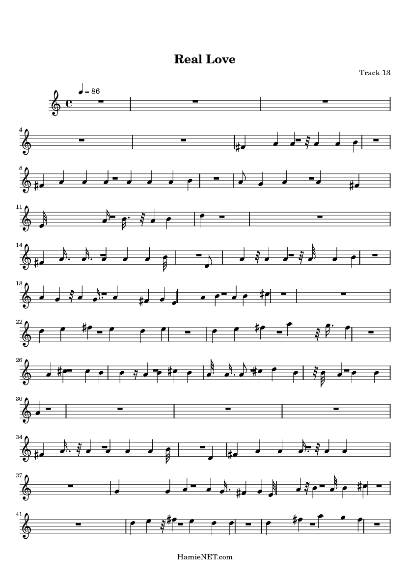 real love sheet music real love score hamienet com real love sheet music
