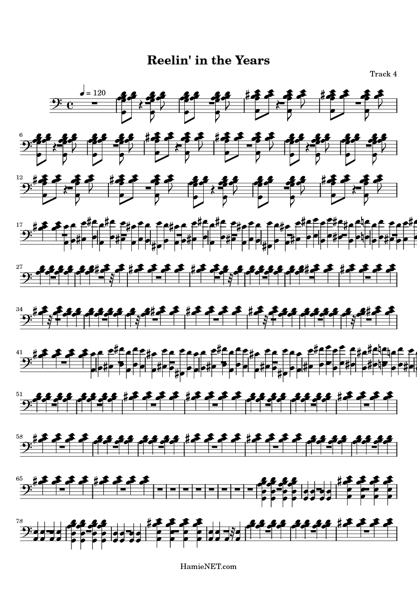 reelin in the years sheet music reelin in the years score reelin in the years sheet music