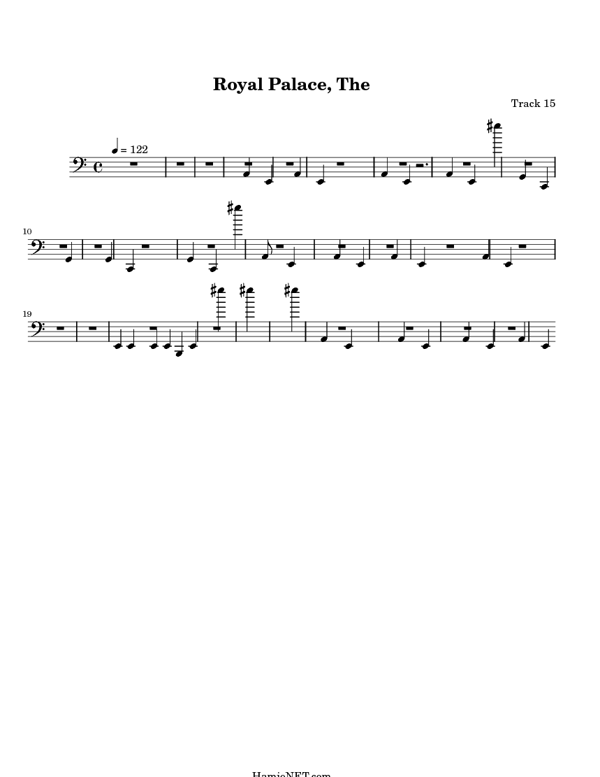 The Royal Palace Sheet Music The Royal Palace Score •