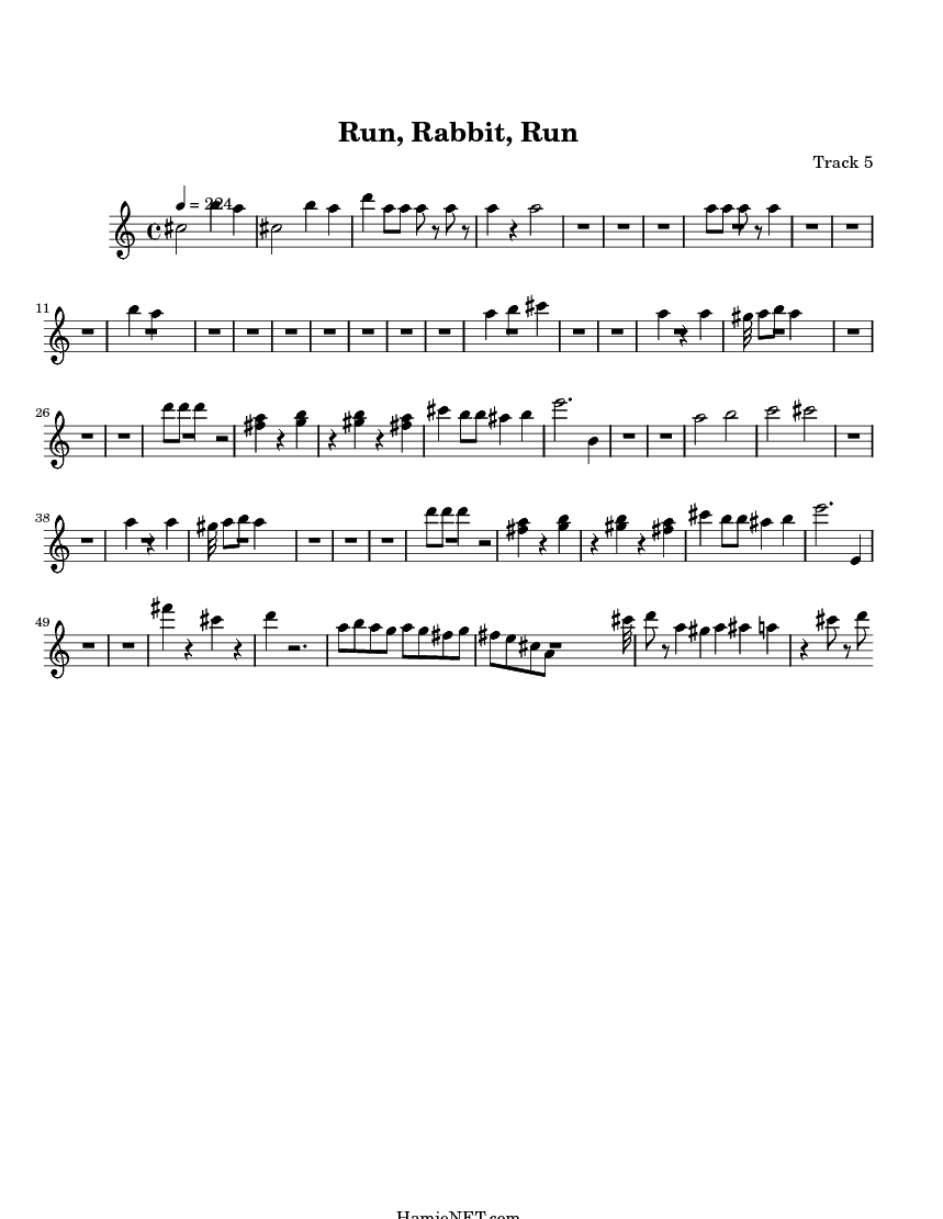 __FULL__ Run Rabbit Run Sheet Music Free