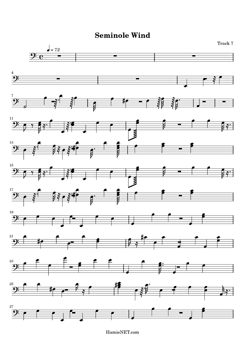 seminole wind sheet music seminole wind score hamienet com seminole wind violin sheet music