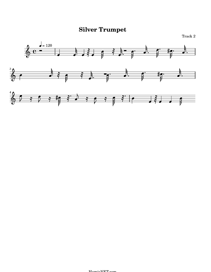 Silver Trumpet Sheet Music Silver Trumpet Score •