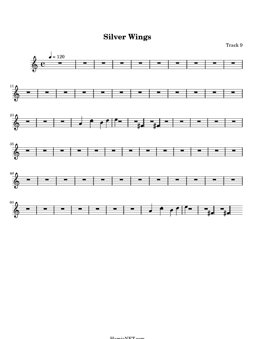 silver wings sheet music silver wings score hamienet com silver wings sheet music