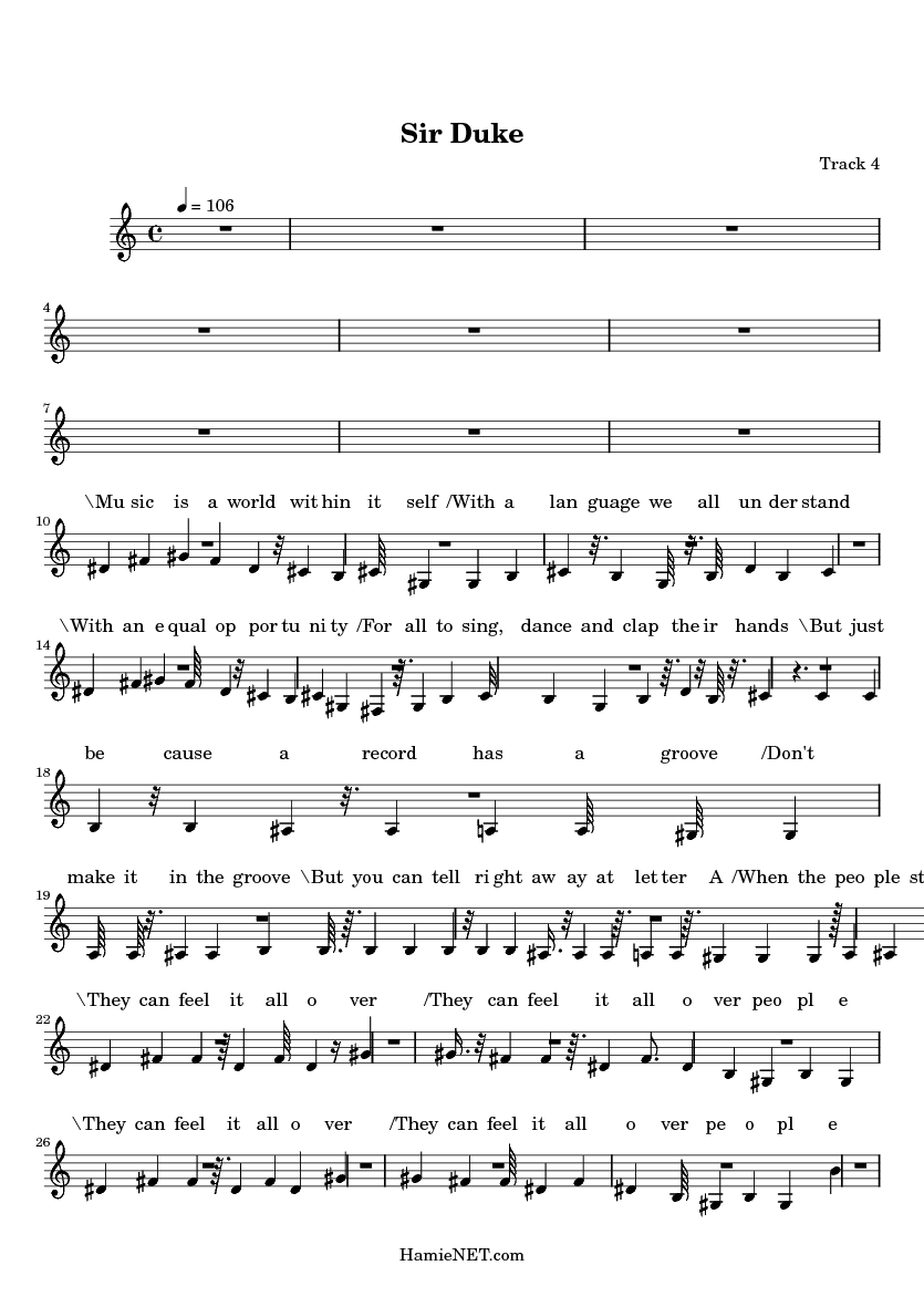 sir duke sheet music sir duke score hamienet com sir duke trombone sheet music