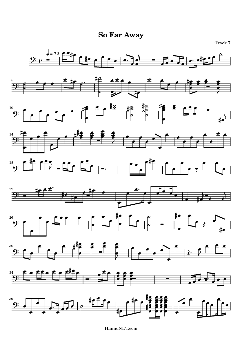 so far away sheet music so far away score hamienet com so far away sheet music