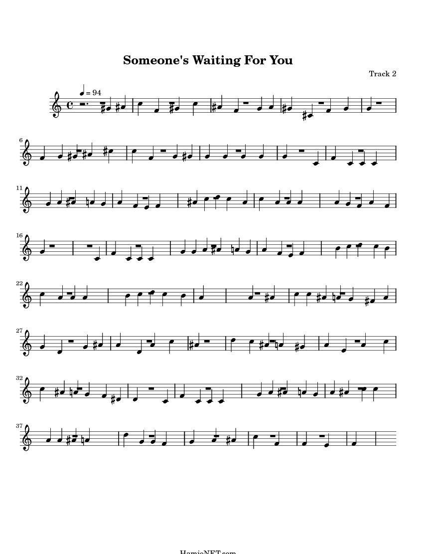 Someones waiting for you lyrics