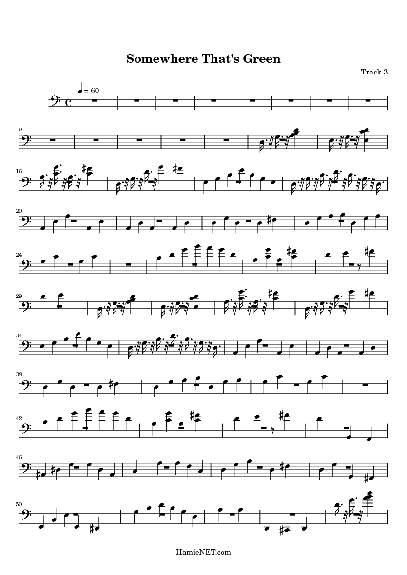 somewhere thats green sheet music somewhere thats green score somewhere thats green sheet music