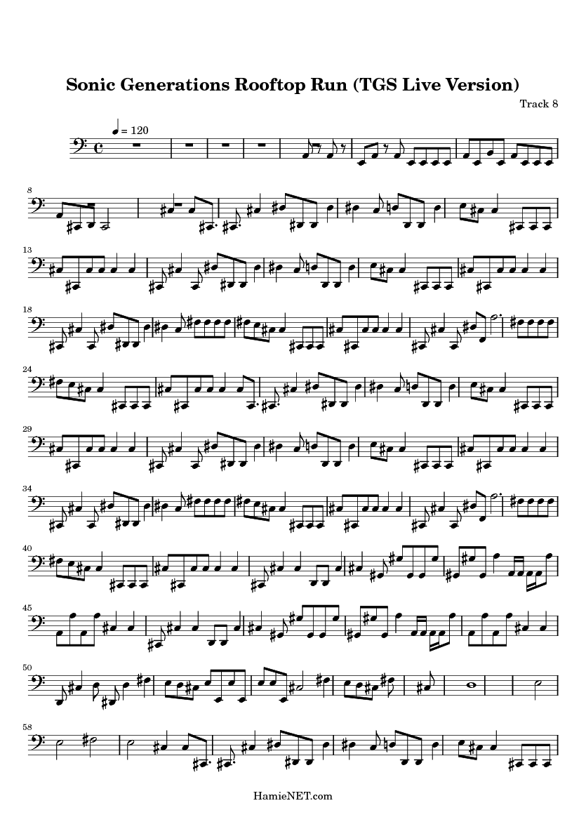 Sonic Generations Rooftop Run Tgs Live Version Sheet Music Sonic Generations Rooftop Run Tgs Live Version Score Hamienet Com