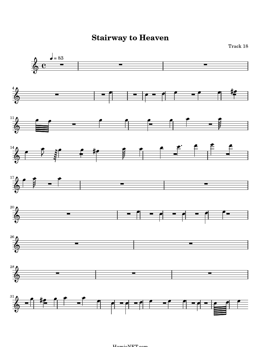 stairway to heaven sheet music stairway to heaven score hamienet com stairway to heaven recorder sheet music