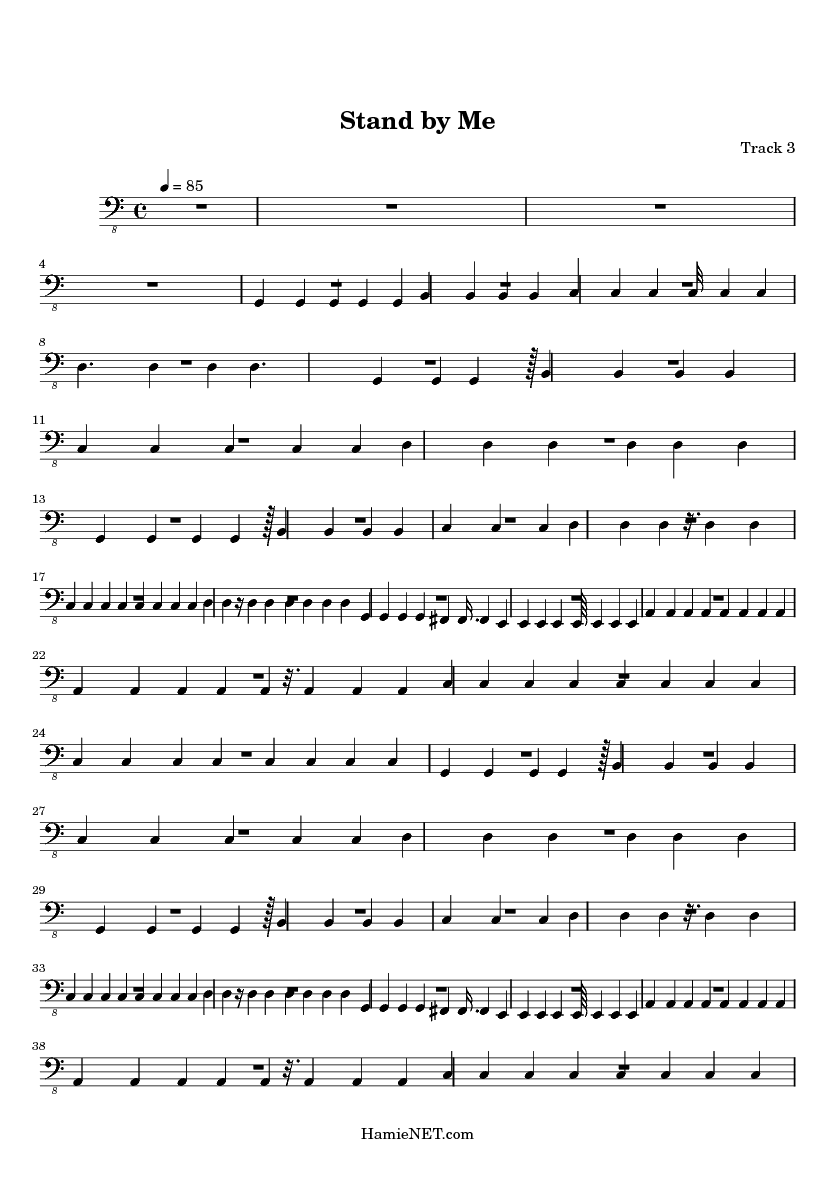 stand by me sheet music stand by me score hamienet com stand by me saxophone sheet music