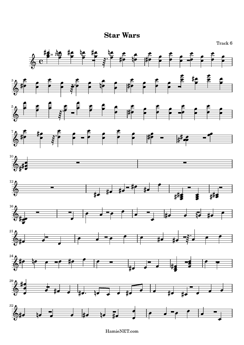 Star Wars Sheet Music Star Wars Score Hamienet Com