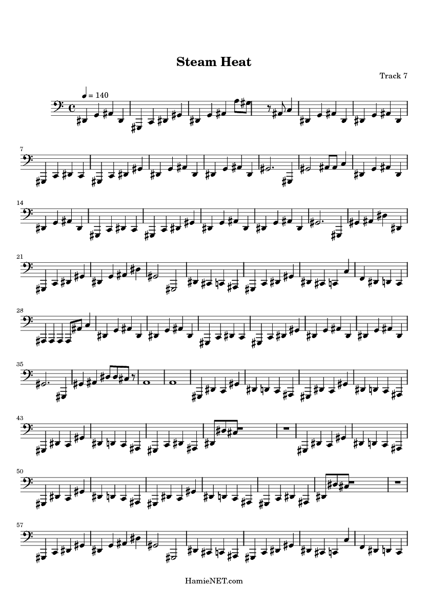 Steam Heat Sheet Music Steam Heat Score •
