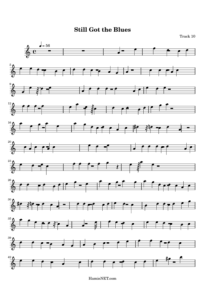 still got the blues sheet music still got the blues score still got the blues sheet music