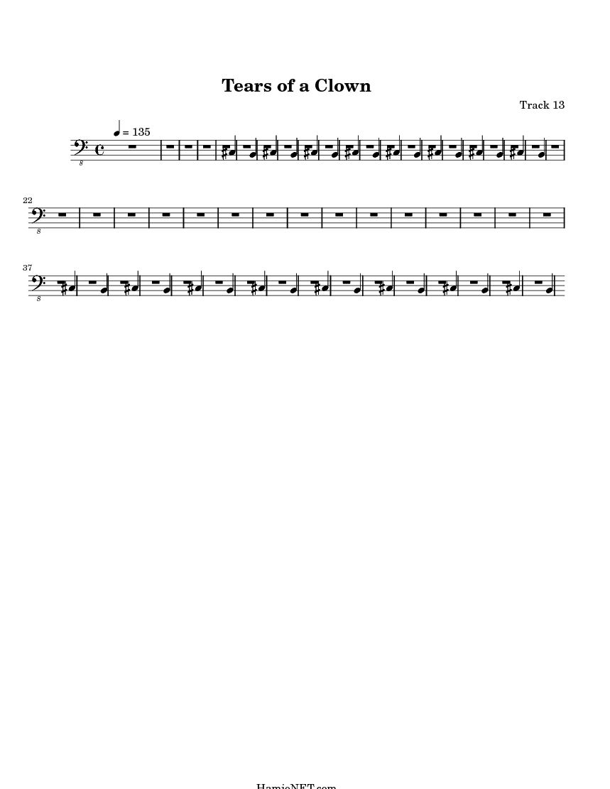 tears of a clown sheet music tears of a clown score hamienet com tears of a clown sheet music