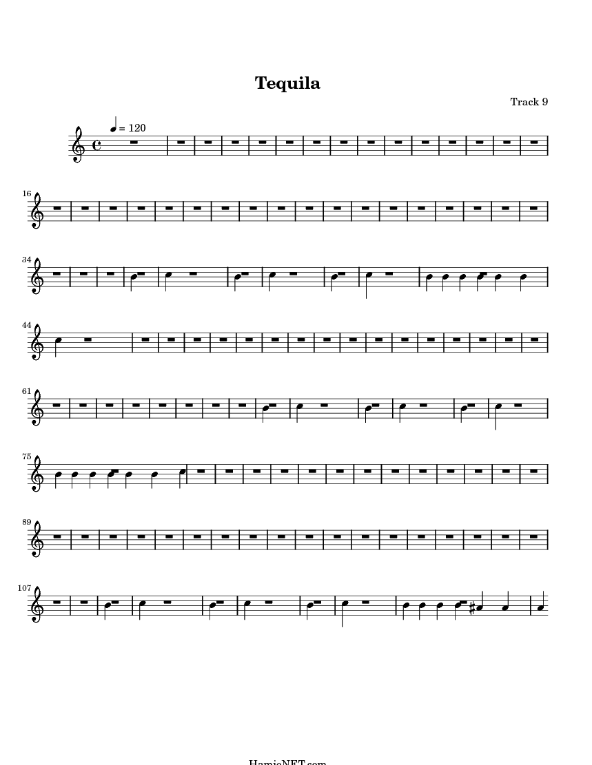 tequila sheet music tequila score hamienet com tequila tenor saxophone sheet music