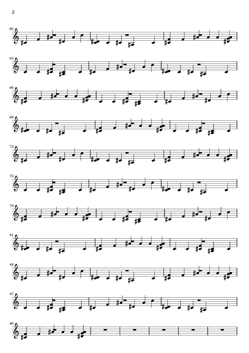 Think of You Sheet Music  Think of You Score • HamieNET.com