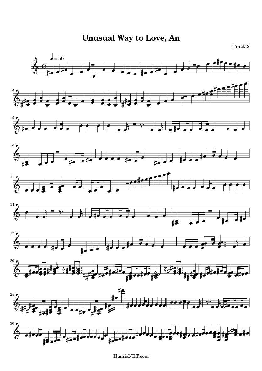 an unusual way to love sheet music an unusual way to love score unusual way sheet music