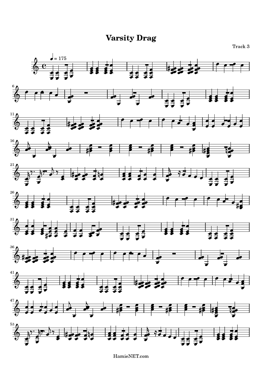 varsity drag sheet music varsity drag score hamienet com varsity score sheets