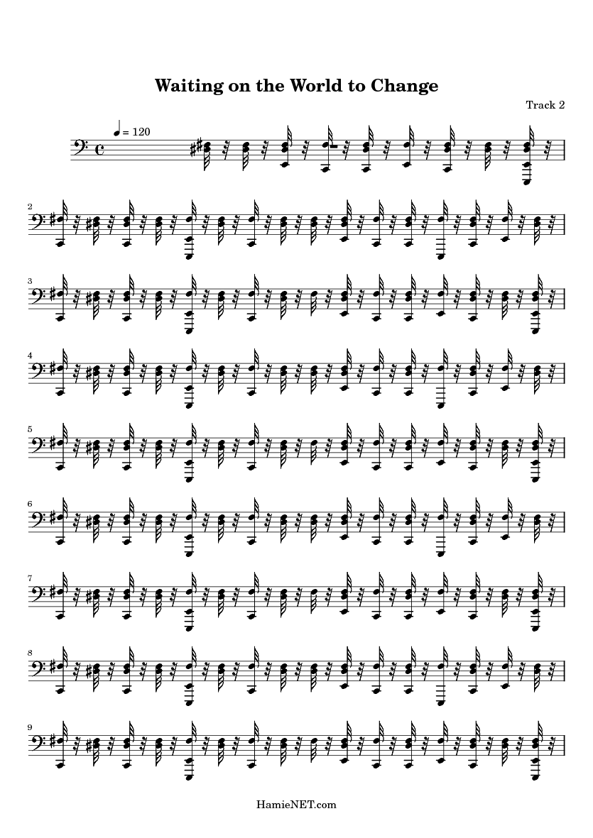 waiting on the world to change sheet music waiting on the world to waiting on the world to change sheet music