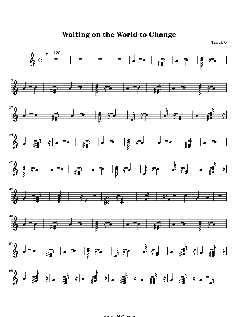 waiting on the world to change sheet music waiting on the world to waiting on the world to change sheet music