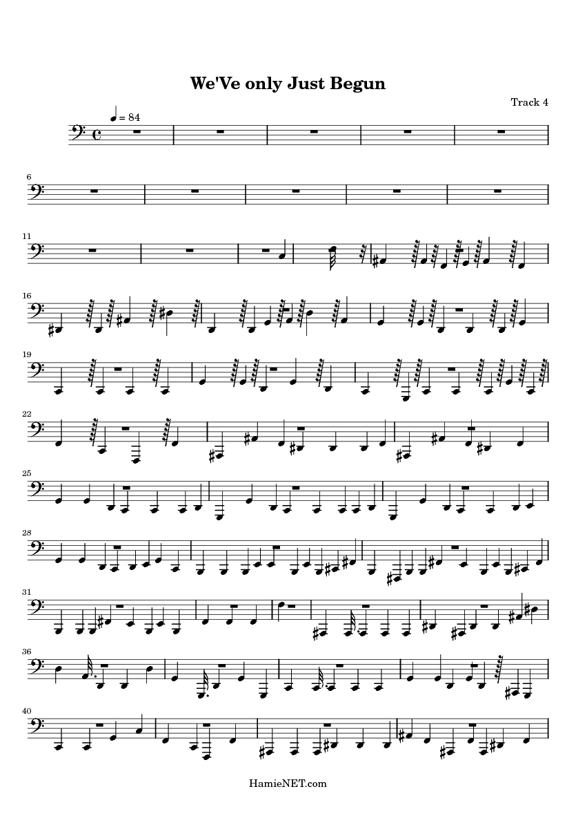 weve only just begun sheet music weve only just begun score we ve only just begun sheet music