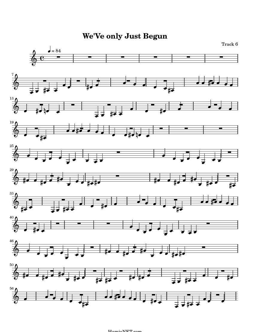 weve only just begun sheet music weve only just begun score we ve only just begun sheet music