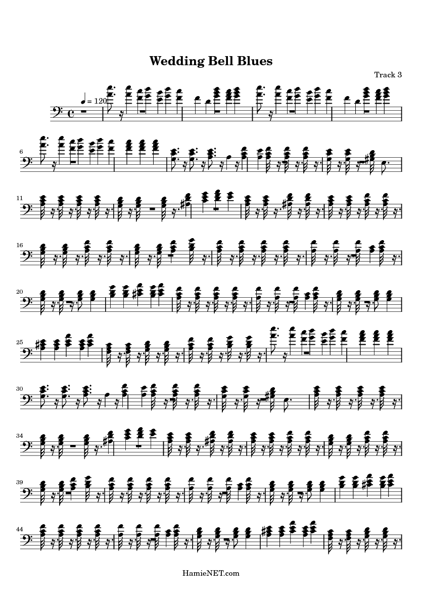 Wedding Bell Blues Sheet Music Wedding Bell Blues Score •