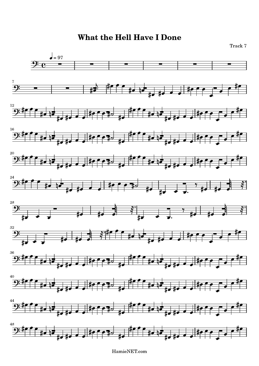 What The Hell Have I Done Sheet Music What The Hell Have I Done Score what-the-hell-have-i-done-sheet-music-what-the-hell-have-i-done-score