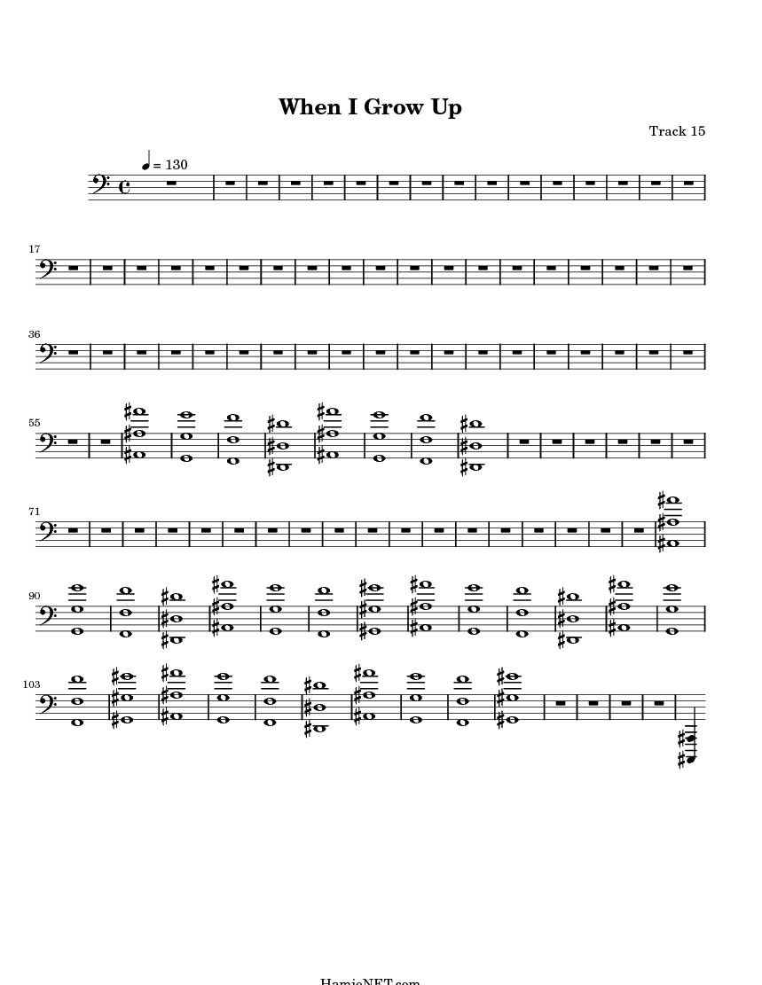 When I Grow Up Sheet Music