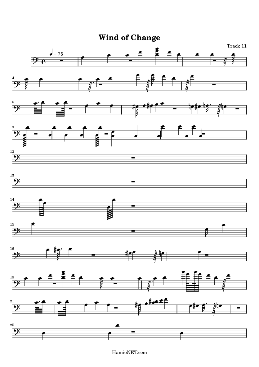 wind of change karaoke piano