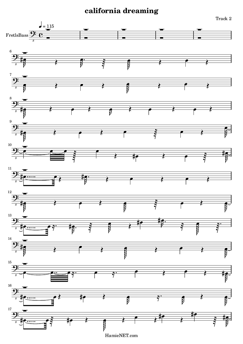 california dreaming sheet music california dreaming score california dreaming flute sheet music