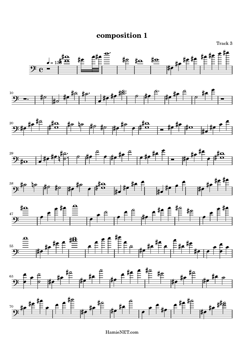 composition 1 sheet music composition 1 score hamienet com composing sheet music